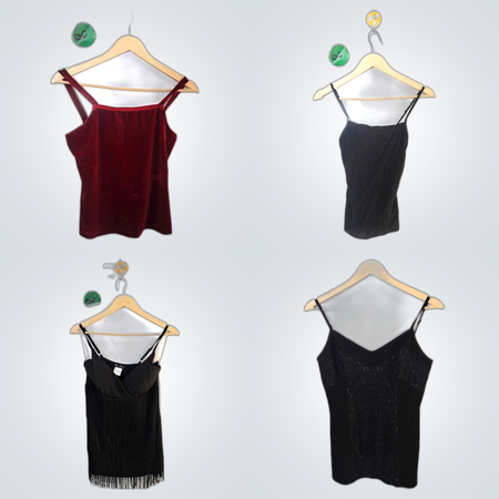 5-Pack Basic Camisoles Variety