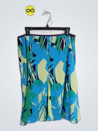 Dana Buchman Floral Skirt