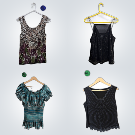 Beaded Fashion Tops Bundle