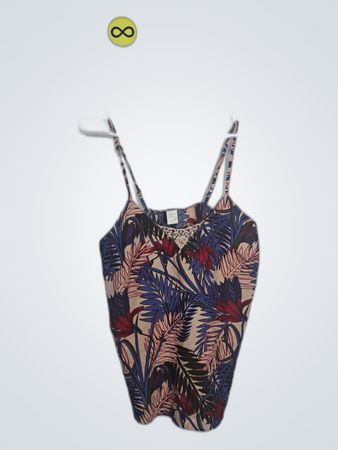 Papna Lounge Tropical Print Top