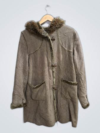 Unbranded Suede Hooded Jacket