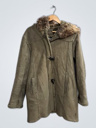 Quiksilver Suede Parka Coat