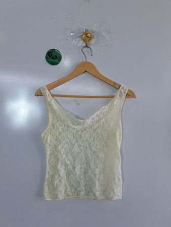 White Lace Camisole Top
