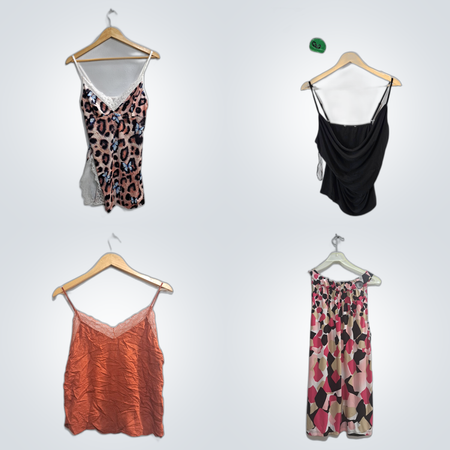 Tank Tops Cami Bundle Y2K Style