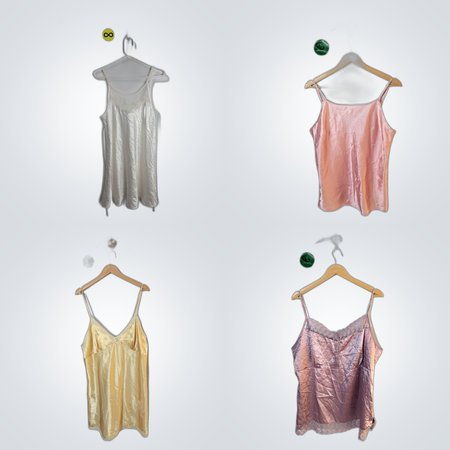Silk Camisoles Vintage Bundle