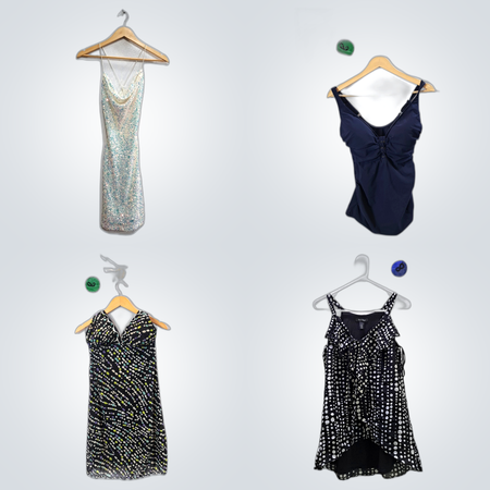 Tank Tops and Diamante Dresses Bundle