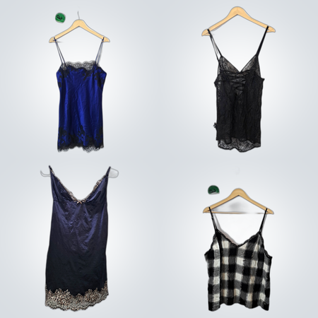 Victoria's Secret Y2K Lace Trim Camisoles