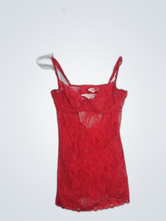 Victoria's Secret Red Lace Camisole