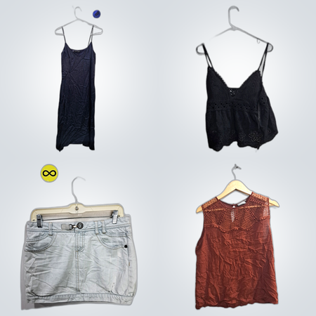 Zara Y2K Slip Dresses