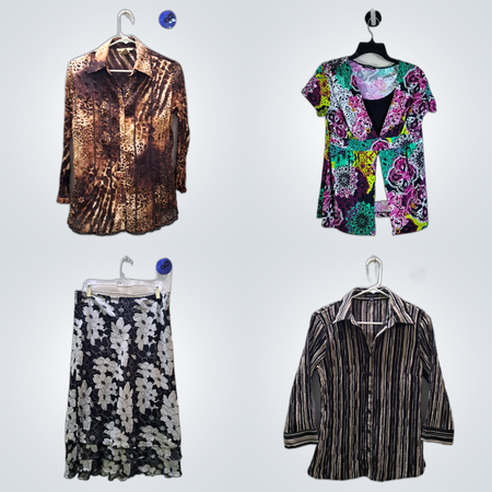 Pacote de Blusas Notations Y2K