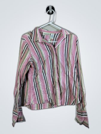 Chaps Striped Button-Up Shirt