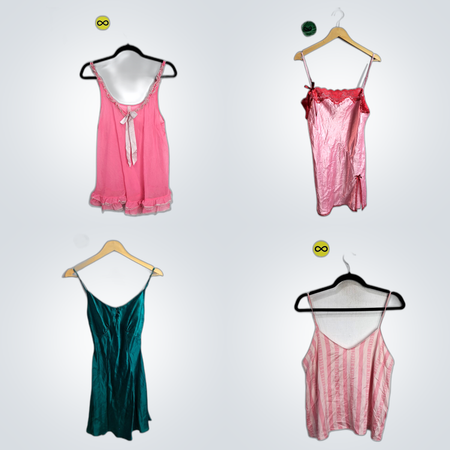 Victoria's Secret Y2K Lace Trim Camisoles