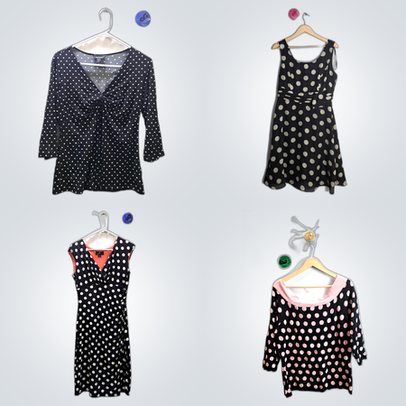 Y2K Polka Dot Dresses