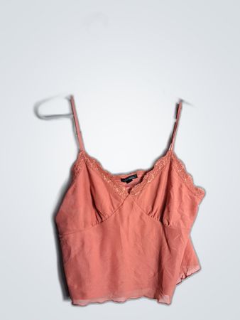 Peach-colored camisole