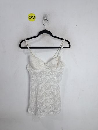 White Lace Camisole Top
