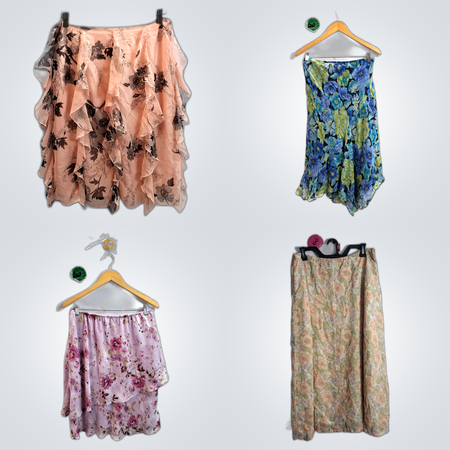 Y2k fairycore poly skirts