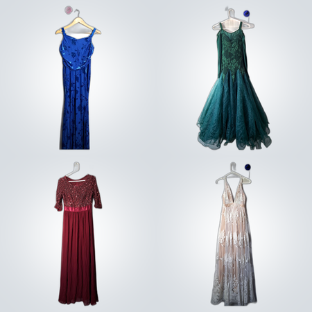 Mixed party dresses