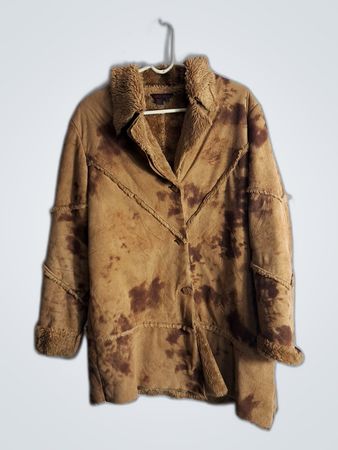 Brown Tie-Dye Jacket
