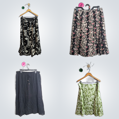 Y2K Floral Skirts Bundle