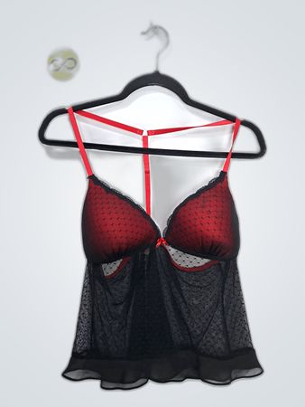 Lace Trimmed Babydoll