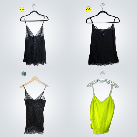 victoria's secret lace trim camisole