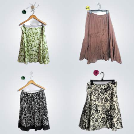 Y2K Floral Skirts Bundle