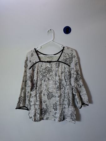 Y2K Blouses Floral Patterns