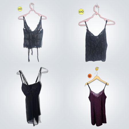 victoria's secret lace trim camisole