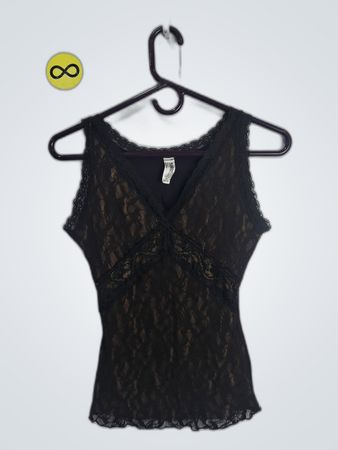 Black Lace Top