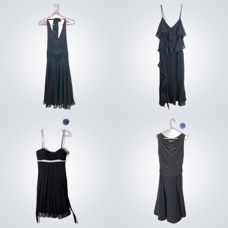 Y2Kマッシュロングドレス