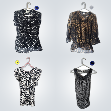 Y2k hotselling animal print tops