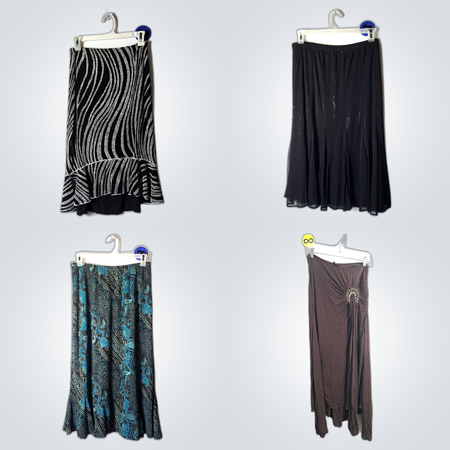 Y2K アーシートーン ポリ スカート