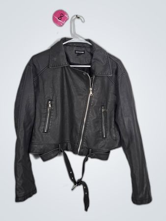 Unbranded Black Leather Jacket