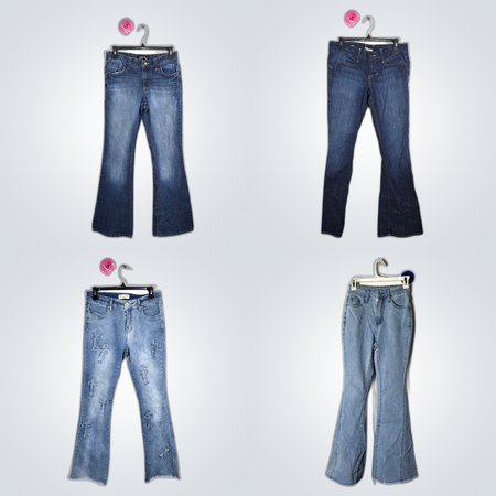 Flared Denim Jeans Bundle