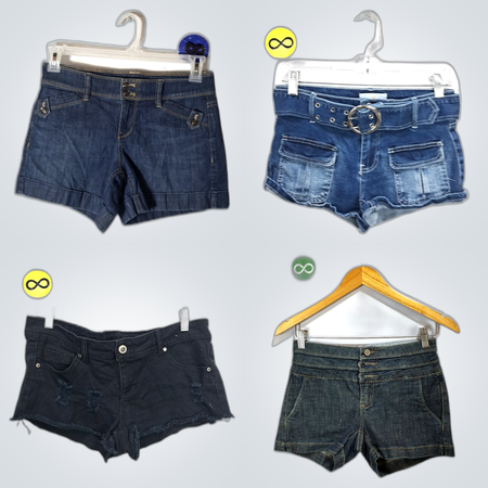 Y2K Danim hotselling Short