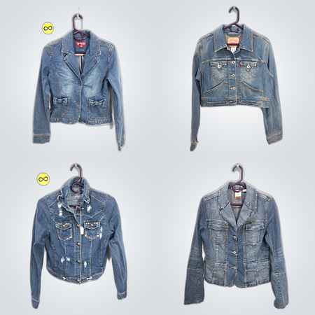 Y2K grunge vibe denim jackets