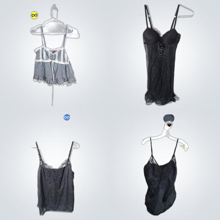 victoria's secret lace trim camisole