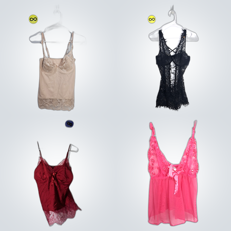 victoria's secret lace trim camisole