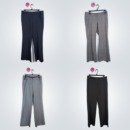 Y2K dusky color poly pants