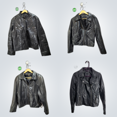 Y2K leather jackets