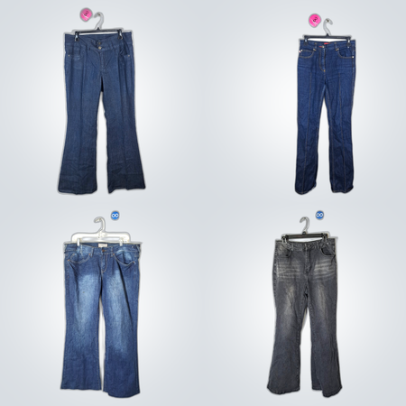 Flared Denim Jeans Bundle
