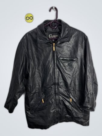 Cole & Co Black Leather Jacket