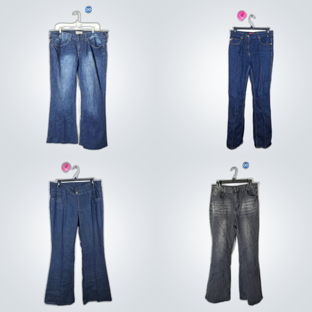 Flared Denim Jeans Bundle