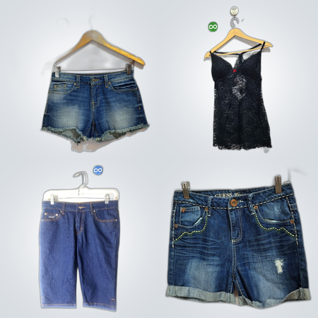 Guess Black Lace Camisoles