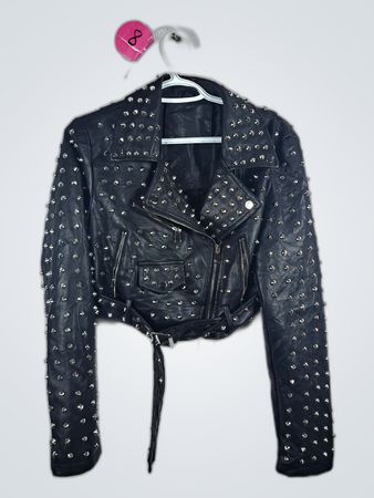Studded Leather Jacket