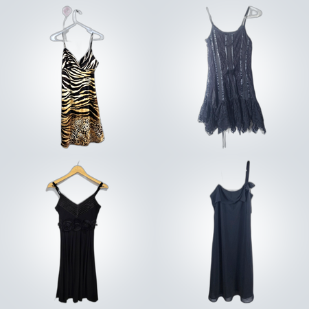 4-Piece Mini Dress Bundle
