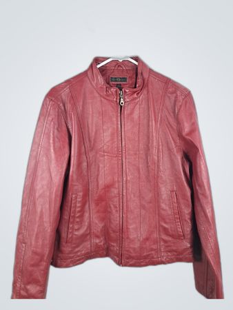 Wilson's Leather Red Leather Jacket