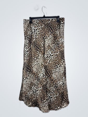 Leopard Print Skirt
