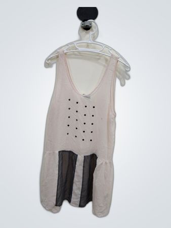 Sparkle & Fade Polka Dot Sleeveless Blouse