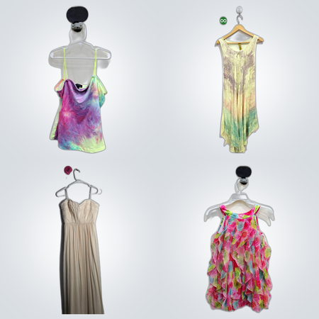 Lace Camisoles and Dresses